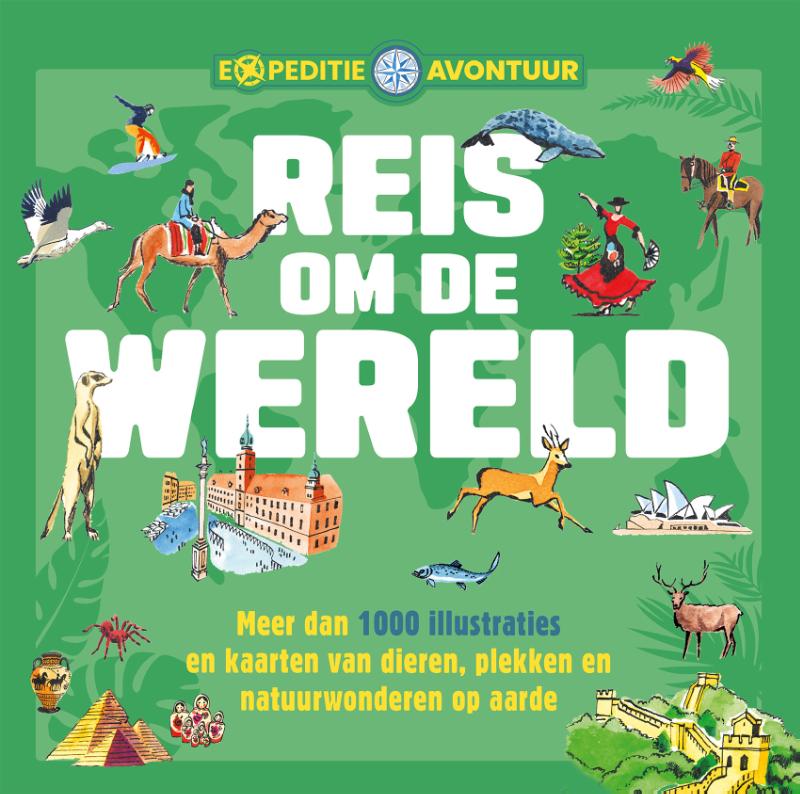 Omslag van Reis om de wereld - Expeditie-avontuur