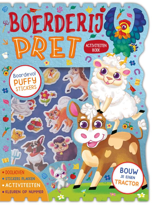 Omslag van Boerderijpret stickerplezier