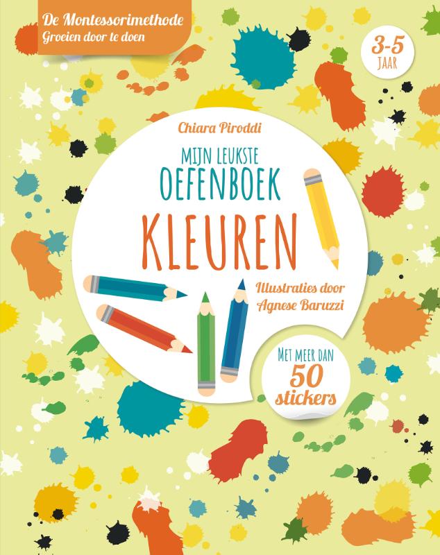 Omslag van Kleuren - Mijn leukste oefenboek