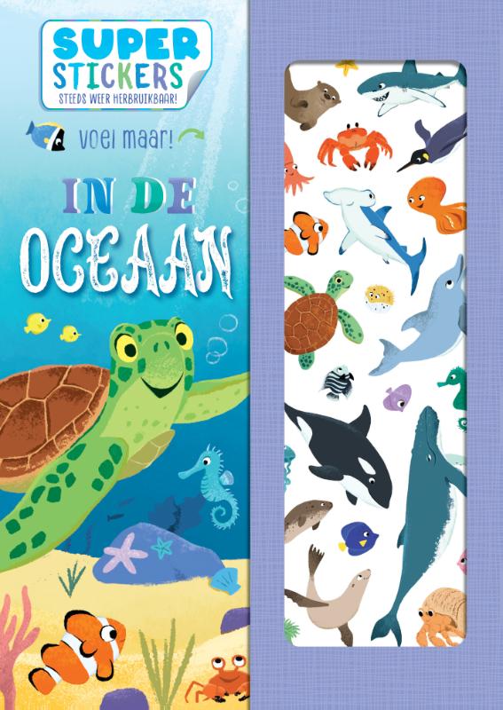 Omslag van Superstickers In de oceaan