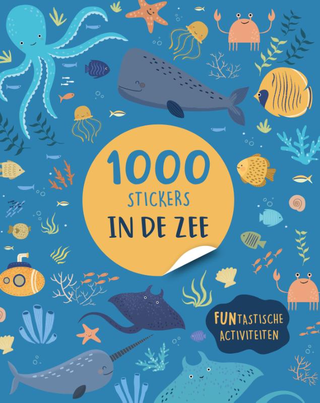 Omslag van In de zee - 1000 stickers