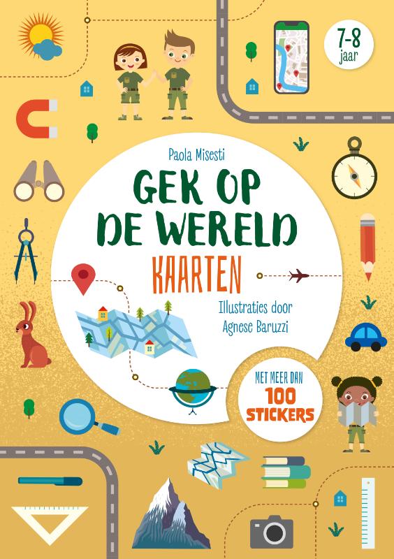 Omslag van Gek op de wereld kaarten