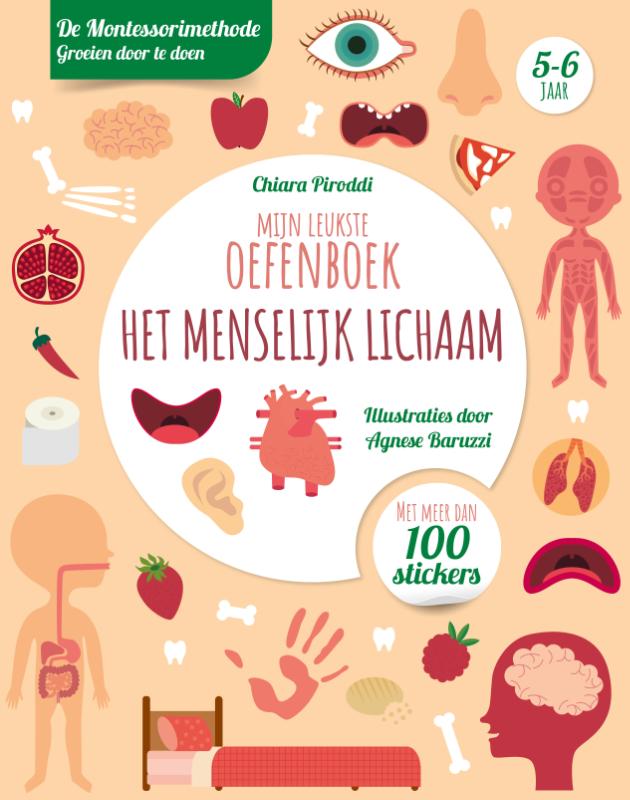 Omslag van Mijn leukste oefenboek het menselijk lichaam