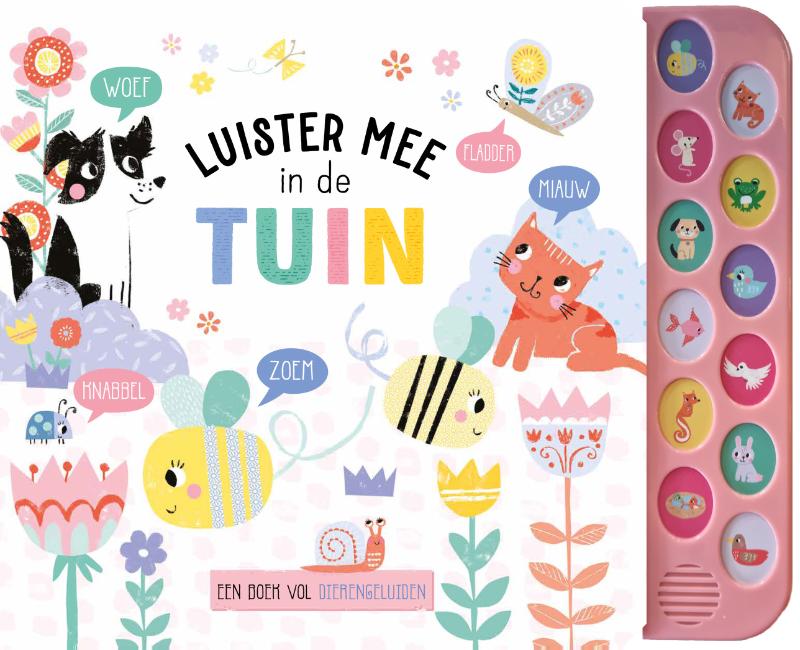 Omslag van Luister mee in de tuin