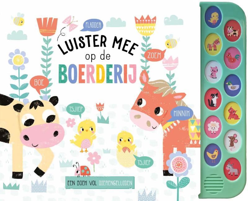 Omslag van Luister mee op de boerderij