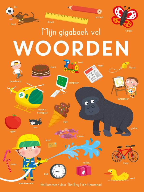 Omslag van Mijn gigaboek vol woorden