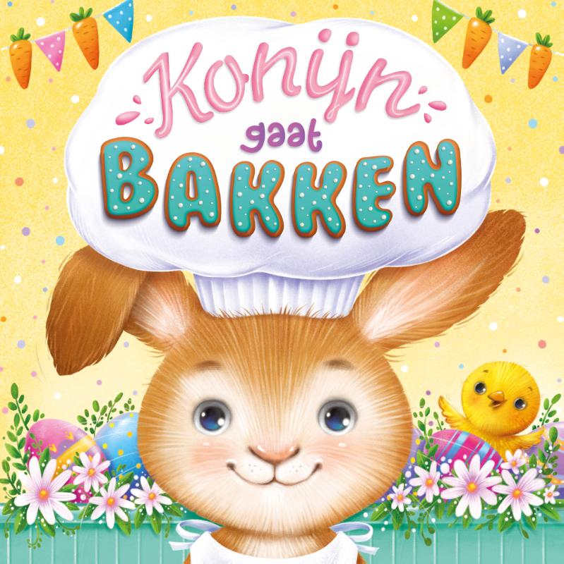 Omslag van Konijn gaat bakken
