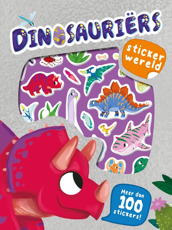 Omslag van Dinosauriërs Stickerwereld