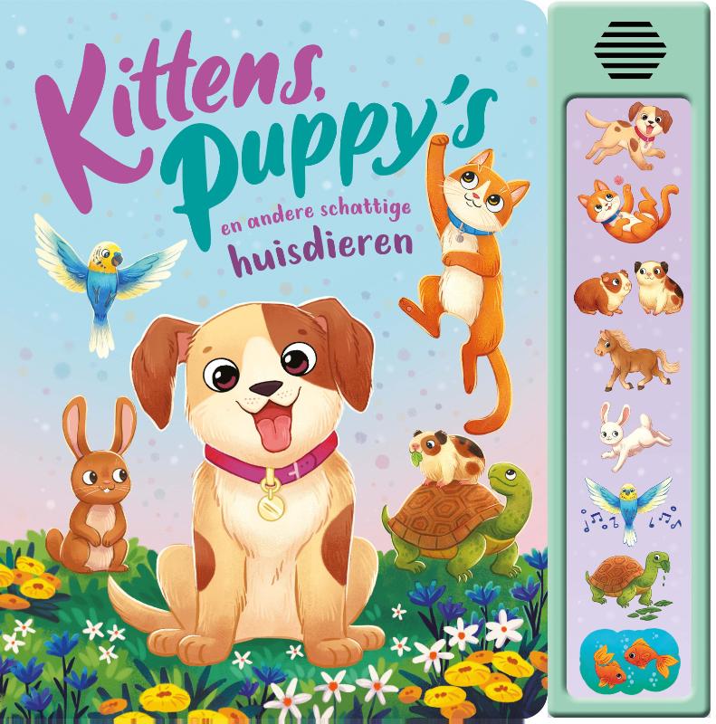 Omslag van Kittens, puppy's en andere schattige huisdieren