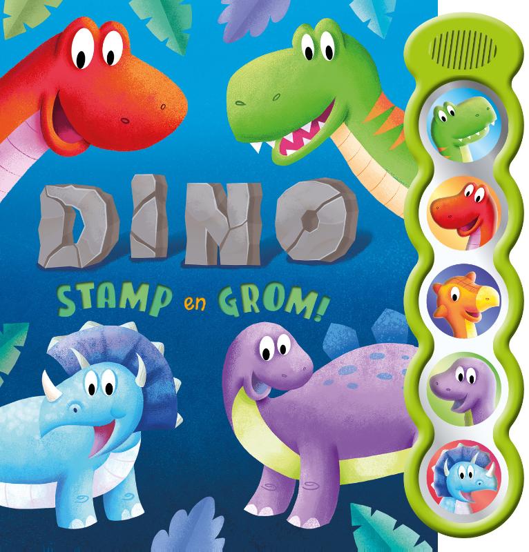 Omslag van Dino STAMP en GROM!