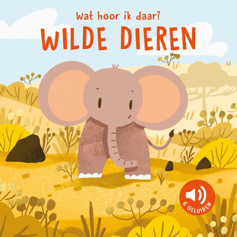 Omslag van Wat hoor ik daar? Wilde dieren