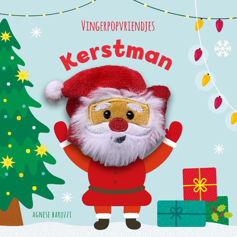 Omslag van Vingerpopvriendjes Kerstman