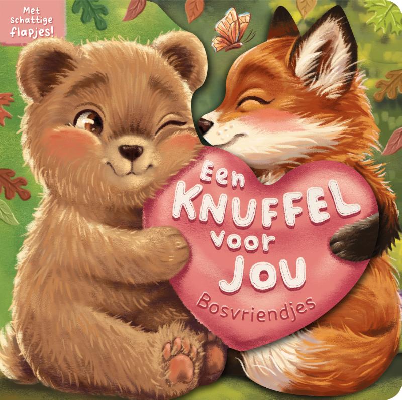 Omslag van Bosvriendjes - Een knuffel voor jou