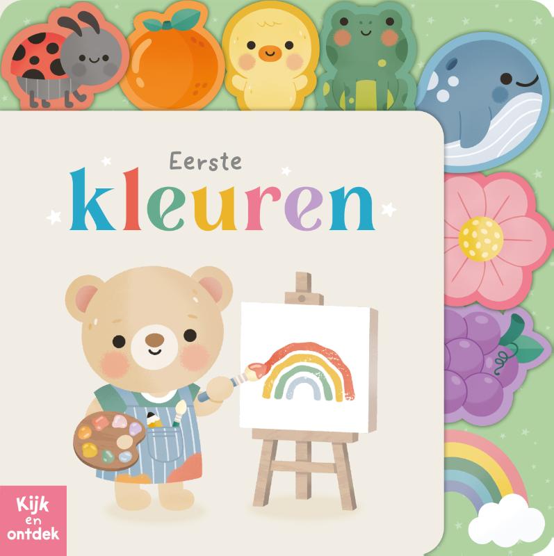 Omslag van Eerste kleuren - Kijk en ontdek