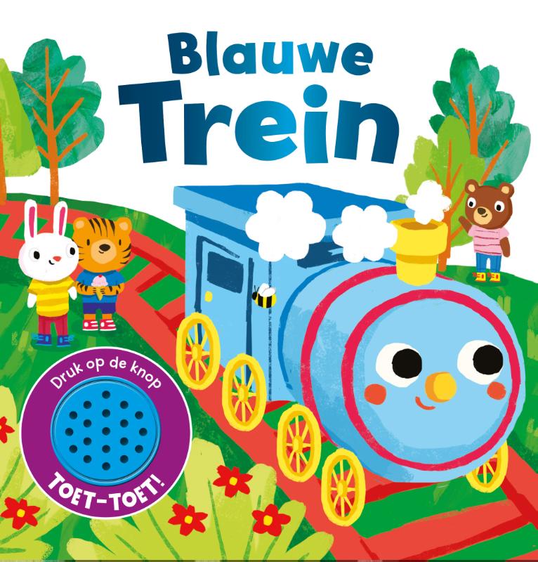 Omslag van Blauwe trein