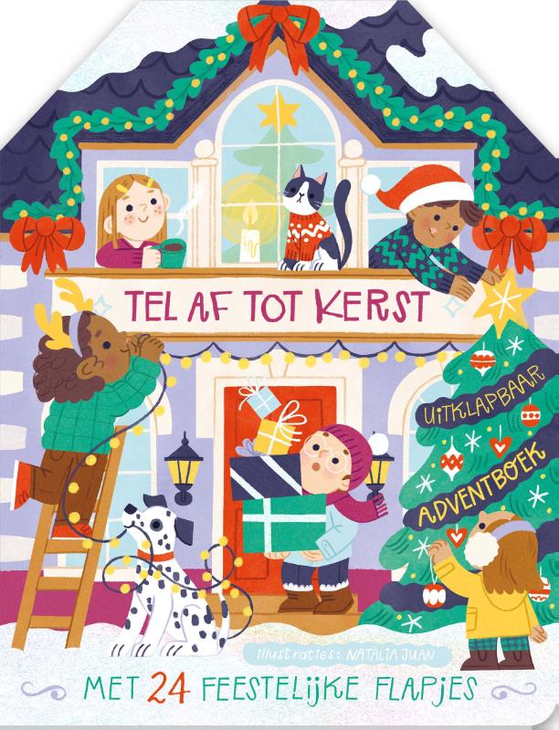 Omslag van Tel af tot kerst - Uitklapbaar adventboek