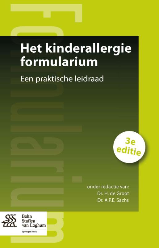 Omslag van Het kinderallergie formularium