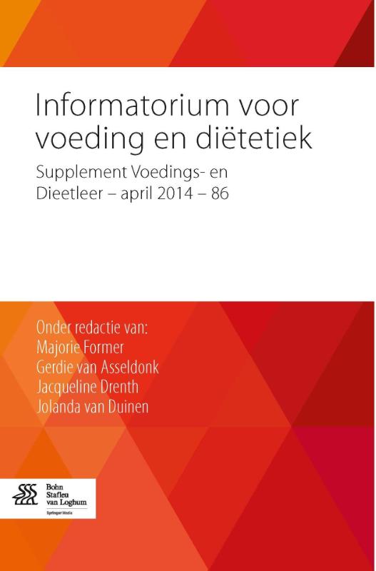 Omslag van Supplement voedings- en dieetleer - april 2014 - 86