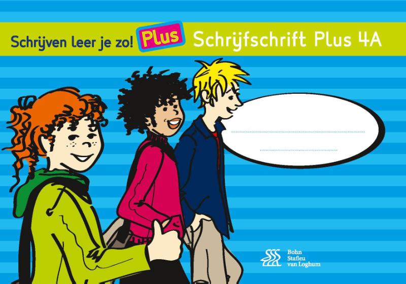 Omslag van Schrijven leer je zo! - Schrijfschrift Plus 4A
