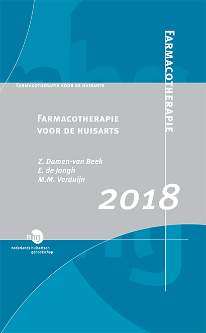 Omslag van Farmacotherapie voor de huisarts 2018