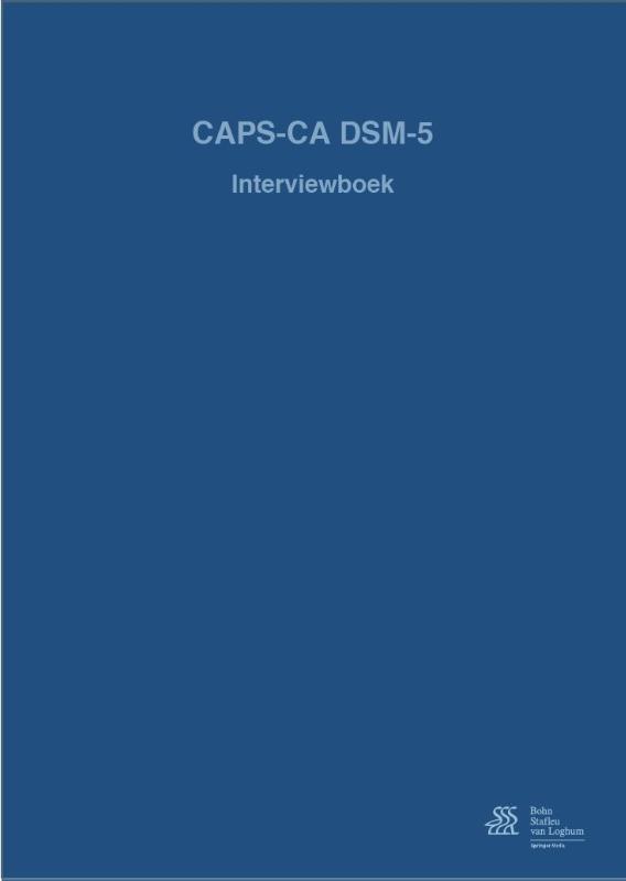 Omslag van CAPS-CA 5 DSM-5 - interviewboek