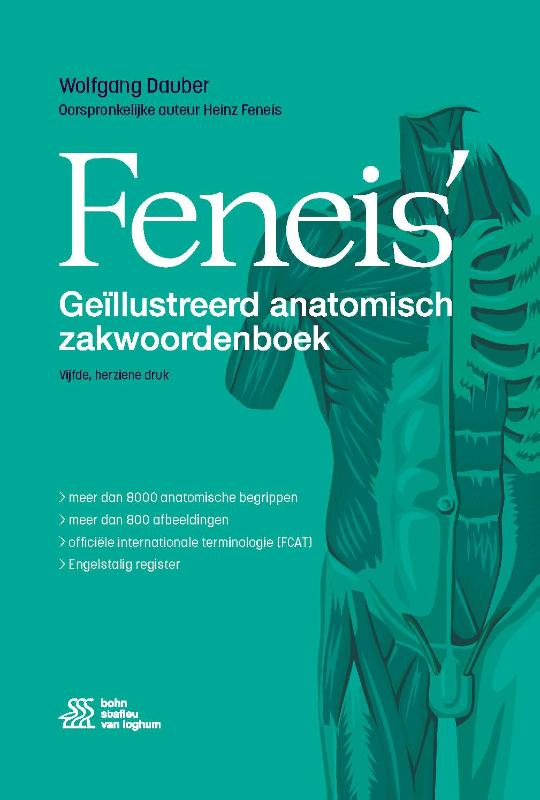 Omslag van Feneis’ Geïllustreerd anatomisch zakwoordenboek