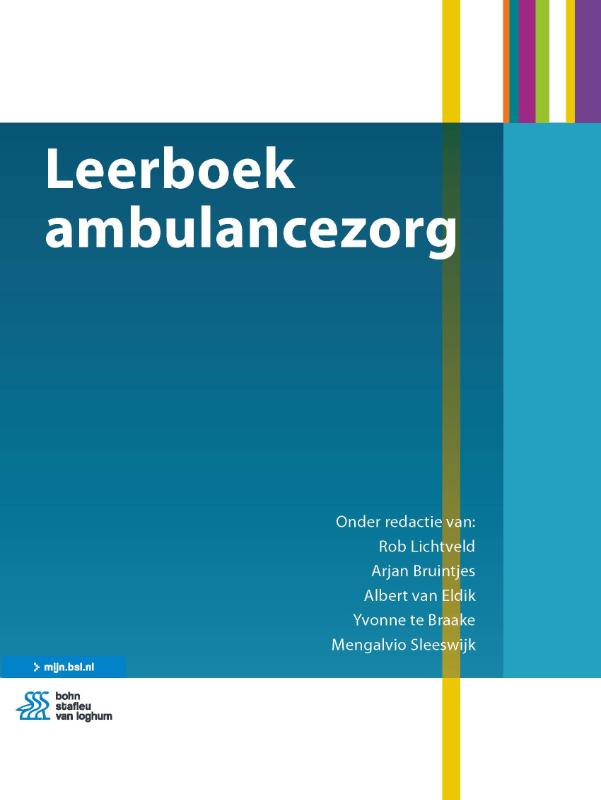 Omslag van Leerboek ambulancezorg