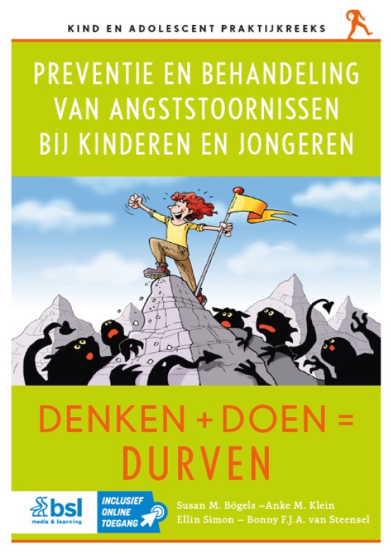 Omslag van Preventie en behandeling van angststoornissen bij kinderen en jongeren