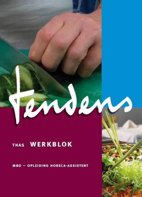 Omslag van THAS werkblok horeca-assistent