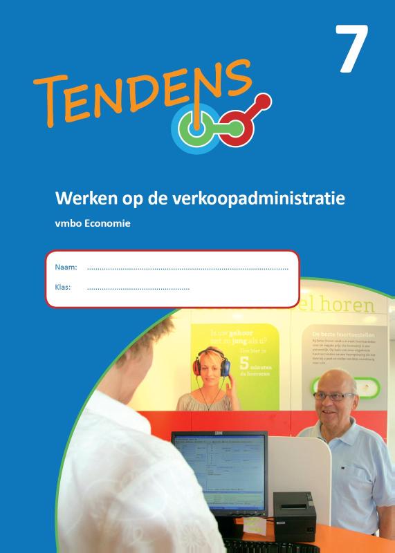 Omslag van 7 Werken op de verkoopadministratie; Vmbo economie