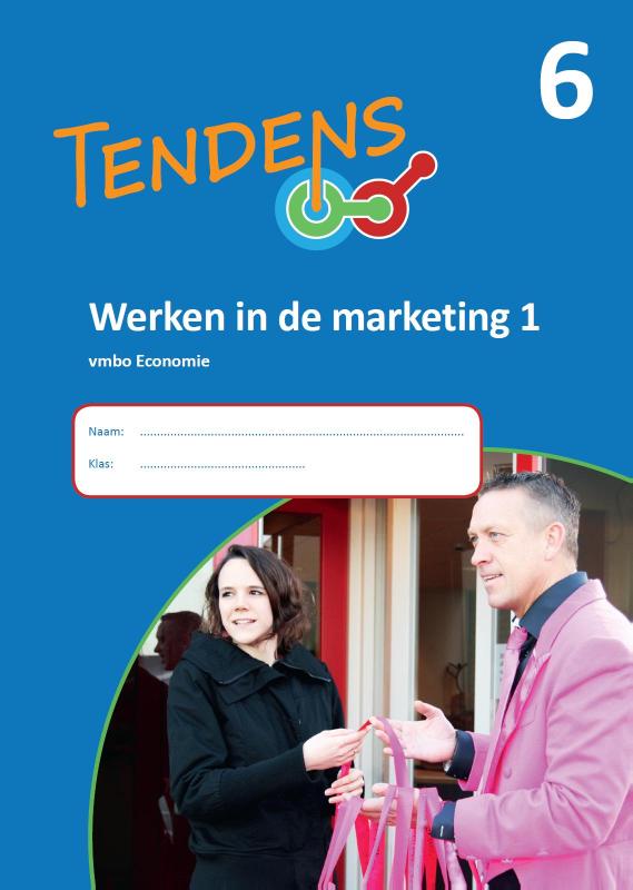 Omslag van 6 Werken in de marketing 1; Vmbo economie