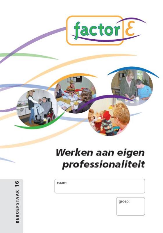 Omslag van Werken aan eigen professionaliteit