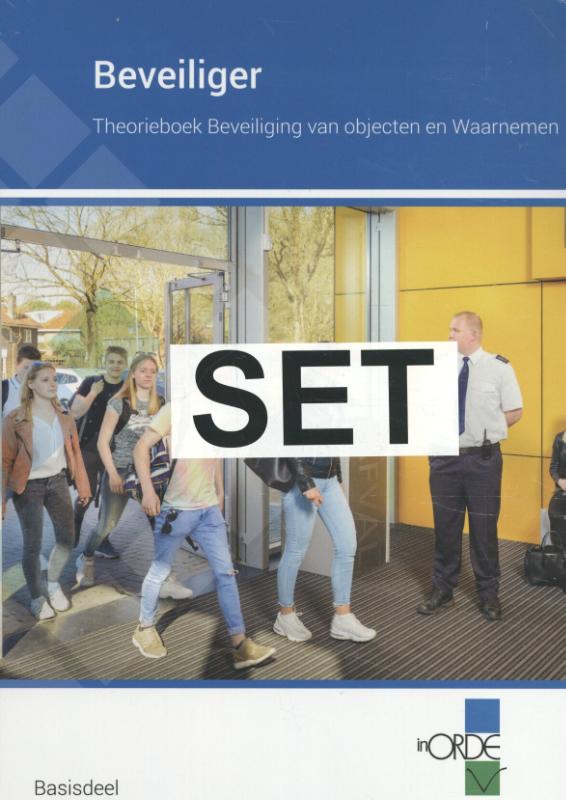 Omslag van Beveiliger werkboek, tekstboek en oefenexamens ed 2018