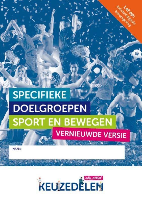 Omslag van Keuzedeel Specifieke doelgroepen sport en bewegen