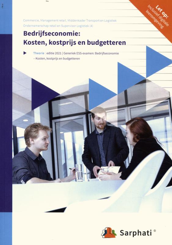 Omslag van Bedrijfseconomie: Kosten, kostprijs en budgetteren