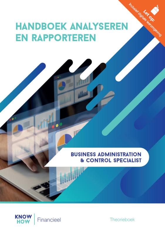 Omslag van Handboek Analyseren en rapporteren incl. werkboek | editie 2024 | combipakket
