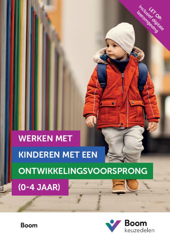 Omslag van Keuzedeel Werken met kinderen met een ontwikkelingsvoorsprong (0-4 jaar) | combipakket
