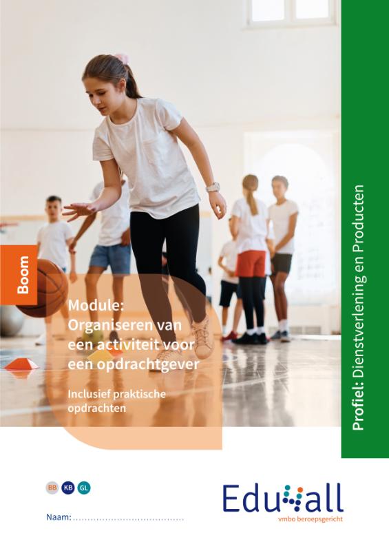 Omslag van Edu4all DP ed 3 Module Organiseren van een activiteit voor een opdrachtgever