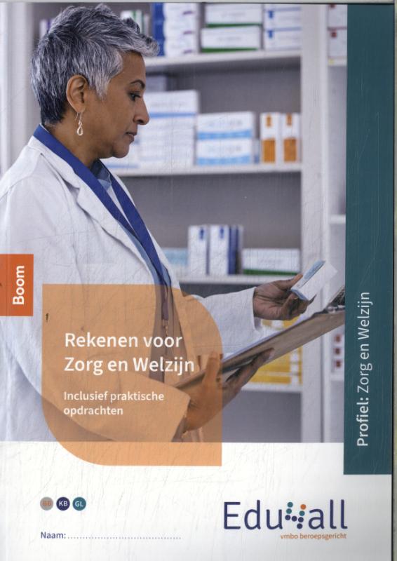 Omslag van Rekenen voor Zorg en Welzijn