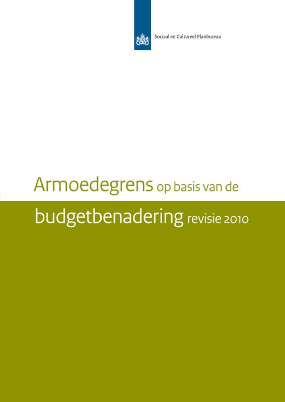 Omslag van Armoedegrens op basis van de budgetbenadering