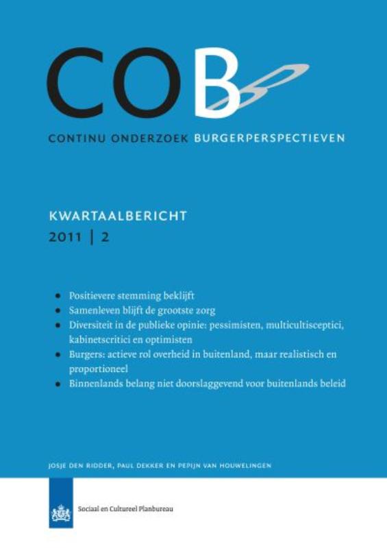 Omslag van Continu Onderzoek Burgerperspectieven