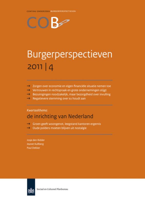 Omslag van Burgerperspectieven 2011-4