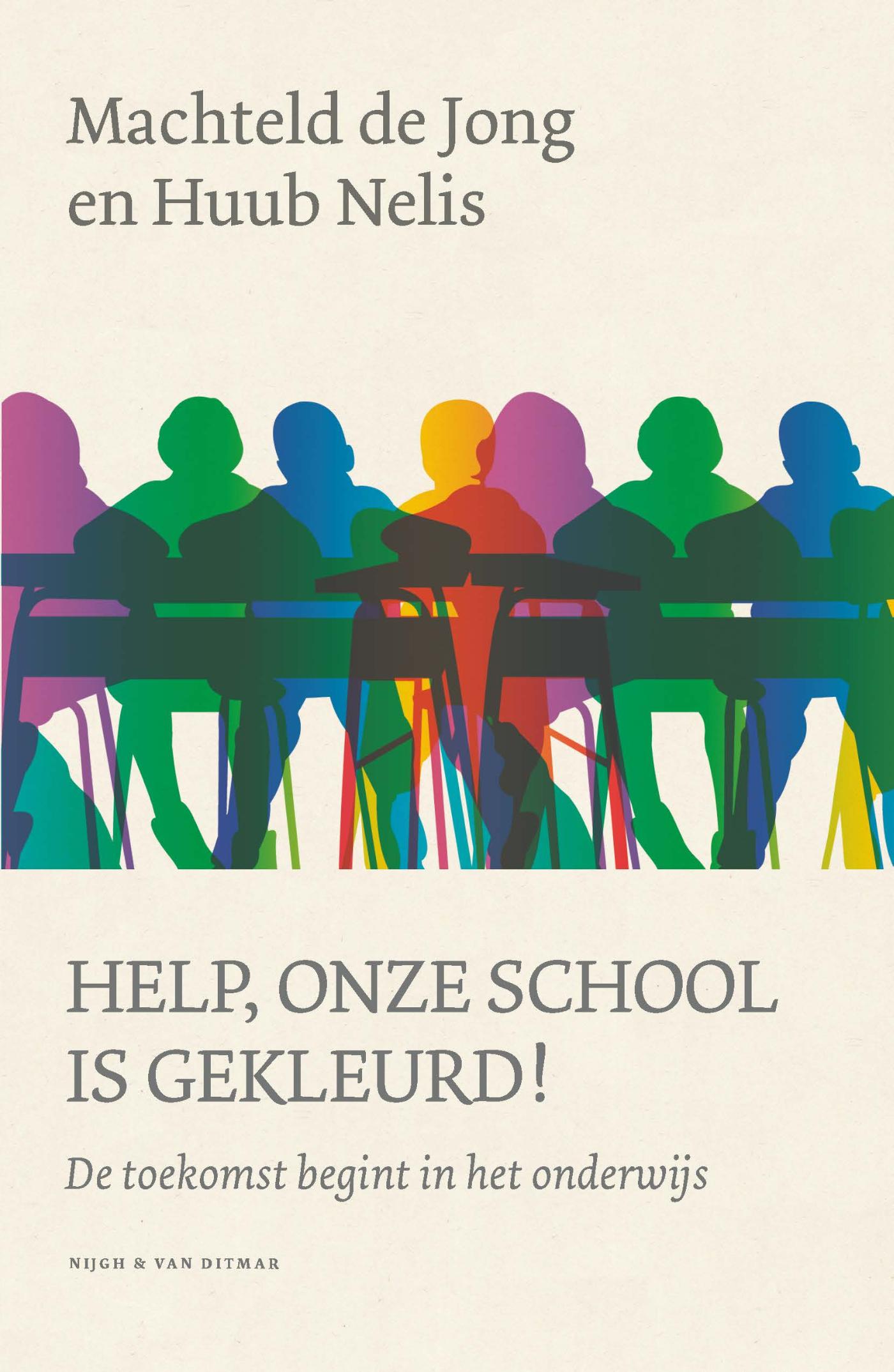 Omslag van Help, onze school is gekleurd!