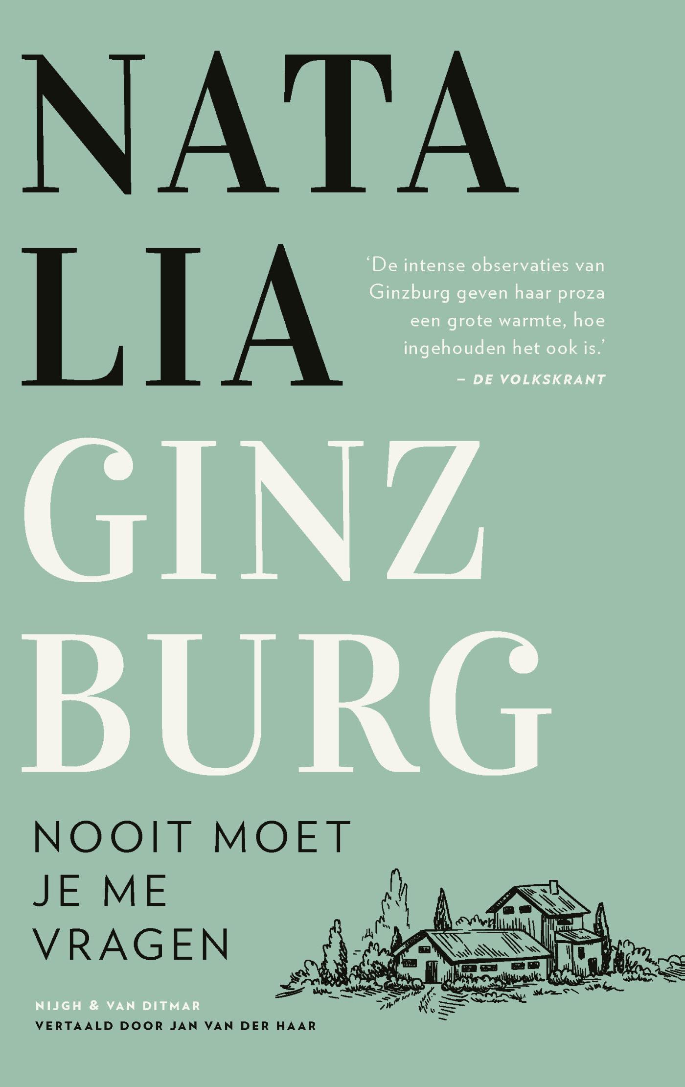 Omslag van Nooit moet je me vragen