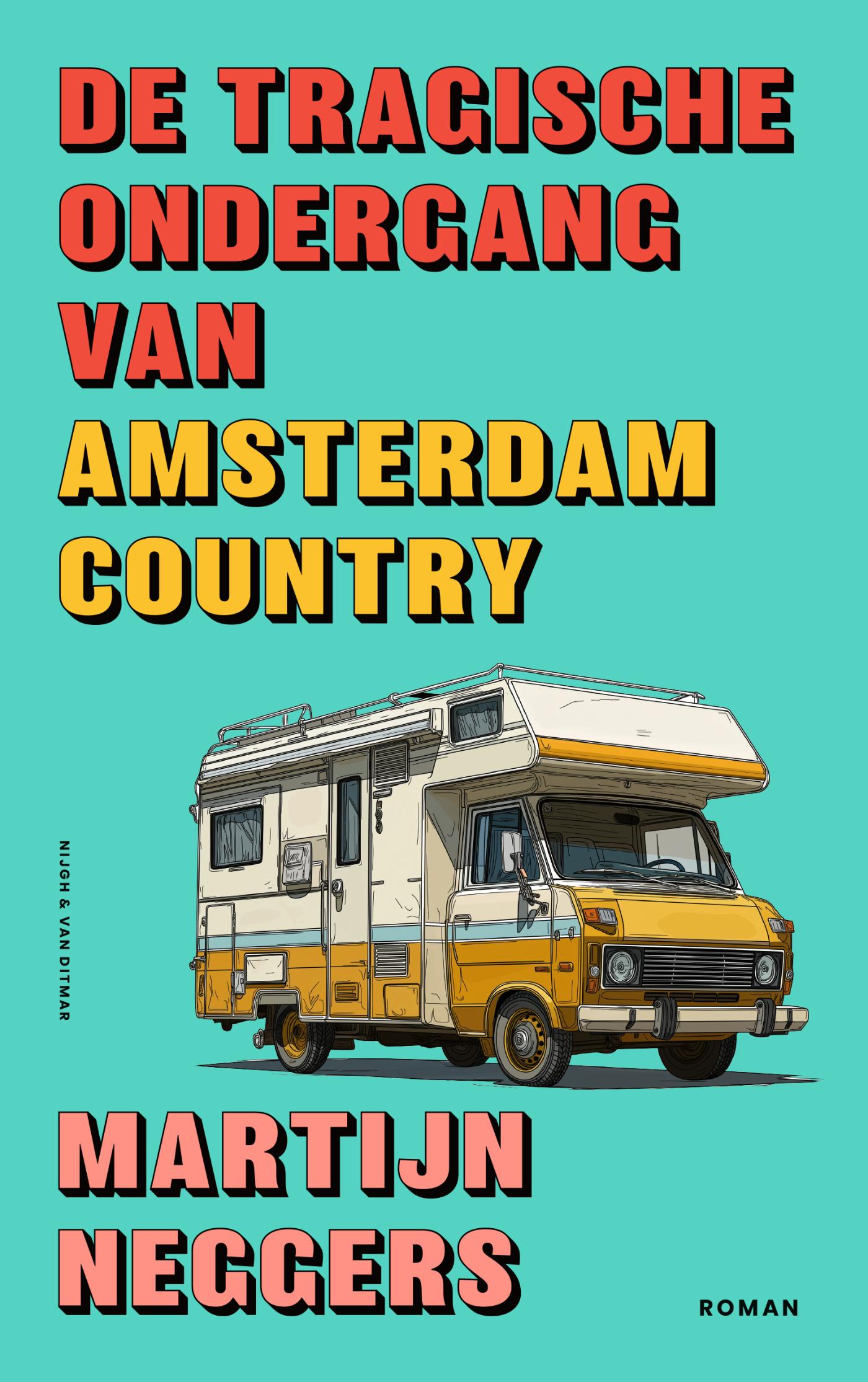 Omslag van De tragische ondergang van Amsterdam Country