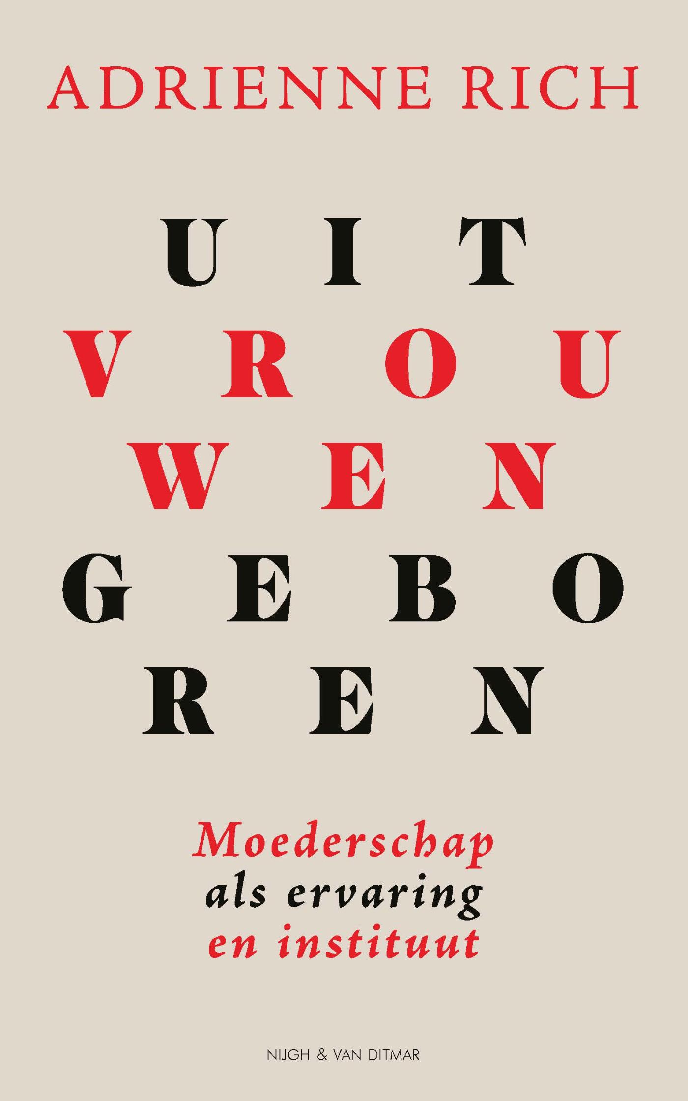 Omslag van Uit vrouwen geboren