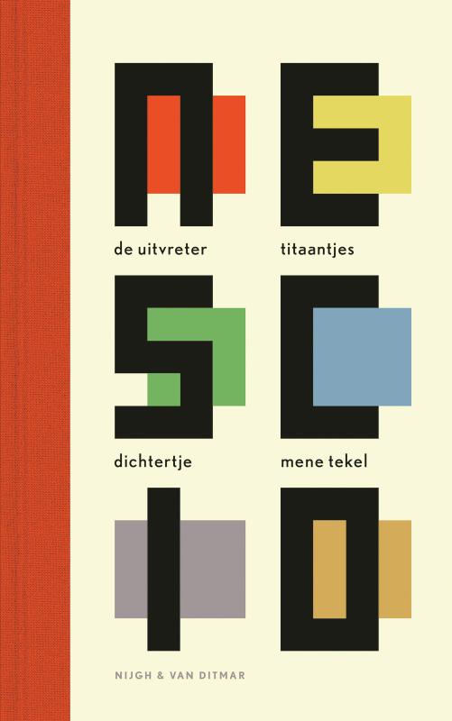Omslag van De uitvreter / Titaantjes / Dichtertje / Mene Tekel