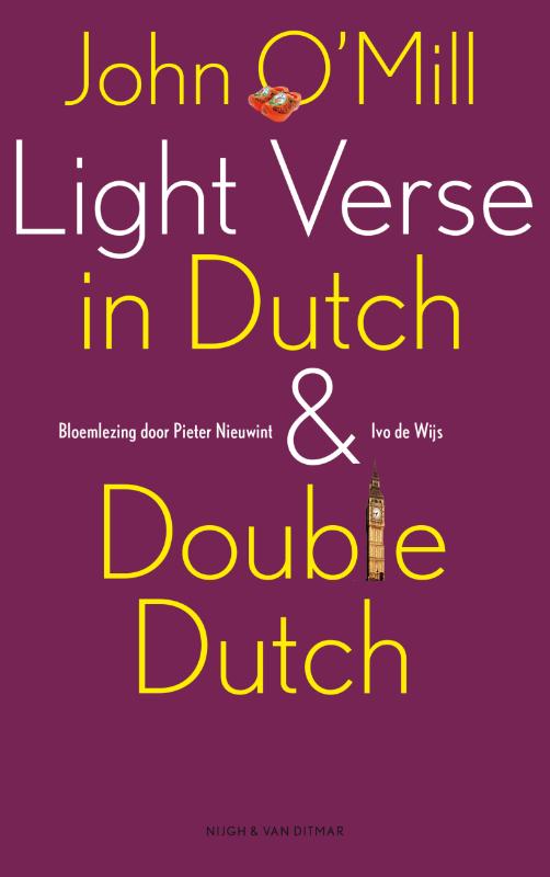 Omslag van Light verse in Dutch and double Dutch