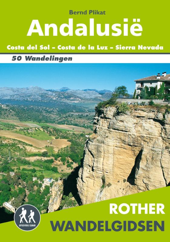 Omslag van Rother wandelgids Andalusië