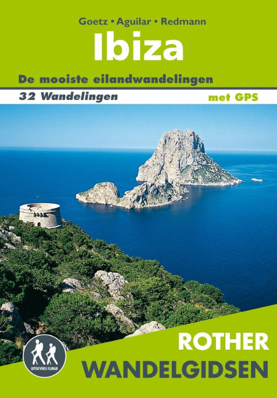 Omslag van Rother wandelgids Ibiza